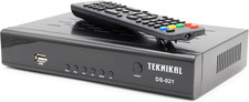 TEKNIKAL Full HD Satellite Receiver Set Top Box + Recorder + Tuner, Use SKY Dish