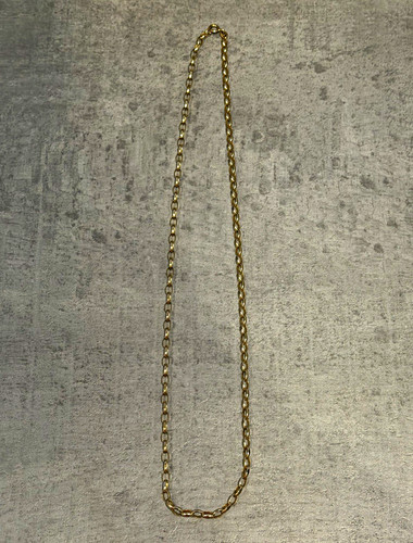 9ct yellow gold belcher - belcher, chain
