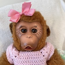 💖🐒 FUNNY CHEEKY VINTAGE MONKEY DOLL “ MANGO” VERY CUTE🐒💖