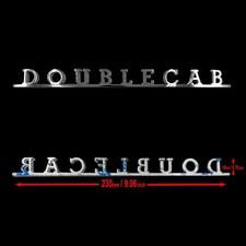 "Double Cab" Stainless Decklid