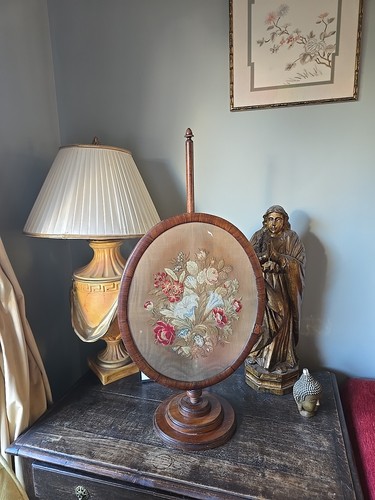 Antique table top - top/, floor