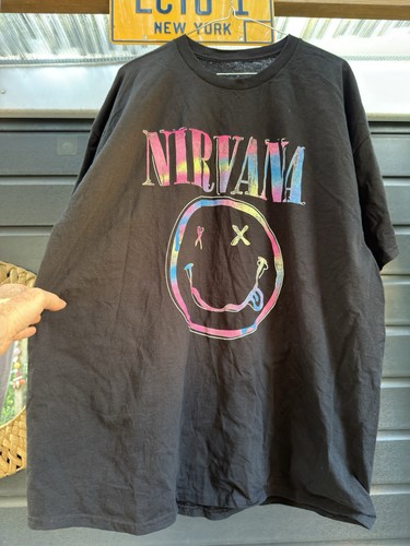 Nirvana smiley grunge - nirvana,