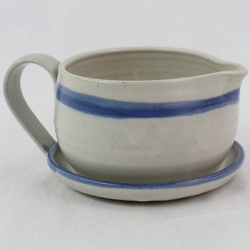 Handmade blue gray ceramic - handmade,