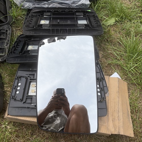 Heated main mirror glass - mirror, rh