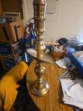 Large Brass Candle Holder!