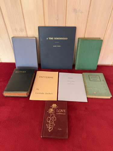 Poetry books bundle - bundle, x8