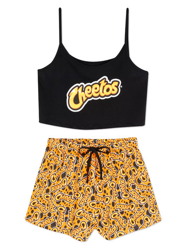 Ladies shorty pyjamas - shorty, cheetos