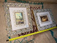 Vintage Framed Prints Manuscript Limited England Series 1091 from beatties x2 #a