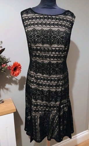 Precis petite black lace dress - petite,