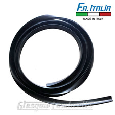 VESPA PX / PE / P200E BLACK TOOLBOX / GLOVEBOX RUBBER BEADING Italian FA ITALIA 