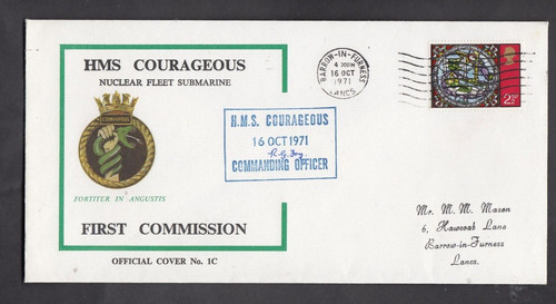 1970 hms courageous 1st - 1970,