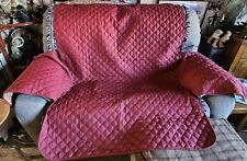 2 Seater Settee & 1 Chair Protecters Burgundy
