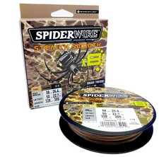 Spiderwire Stealth Smooth Camo-Braid 150m / 300m Spools Carrier 8 Fishing Line