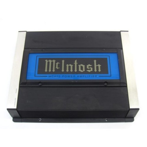 Mcintosh mc420 audio - mcintosh, power