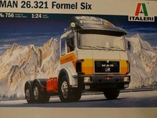 Italeri MAN  Formel Six 1:24