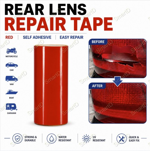 Red lens repair - repair, van