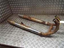 Benelli 2C 250 Twin 1970s Exhaust System Silencers Down Pipes Headers 