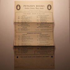 Vintage Penguin Books Order