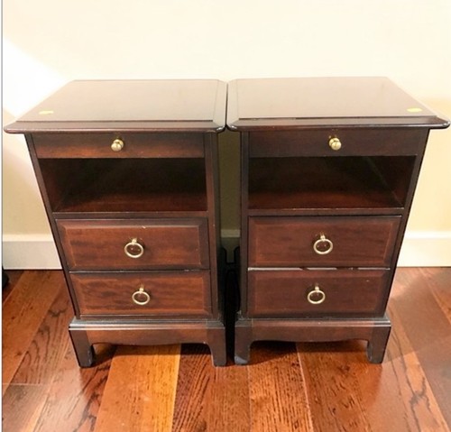 Pair rare tall slim - of, stag