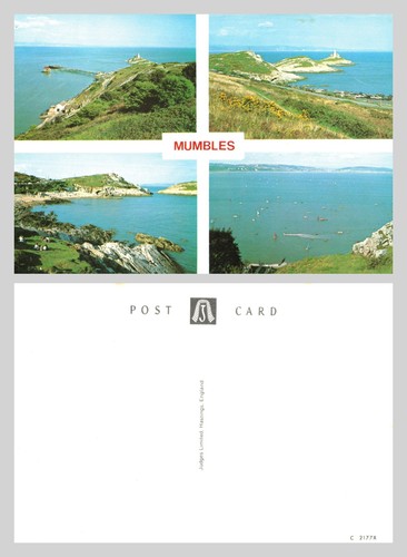 Vintage postcard multi view - postcard, multi-view