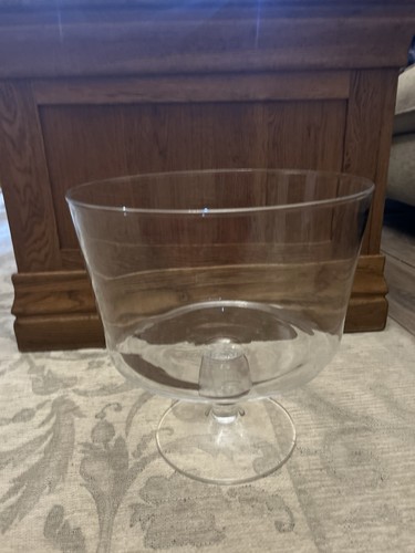 Glass trifle dish - trifle,