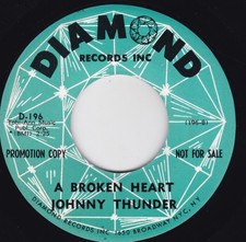 Soul / R&B--Johnny Thunder – A Broken Heart / My Prayer - HEAR  !!