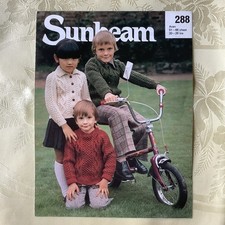 Sunbeam knitting pattern 288