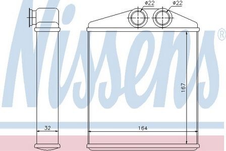 Nissens heater for vauxhall - heater,