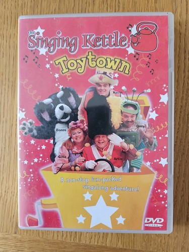 Singing kettle toytown dvd - singing,