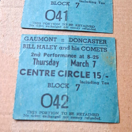 Bill haley tickets - bill,