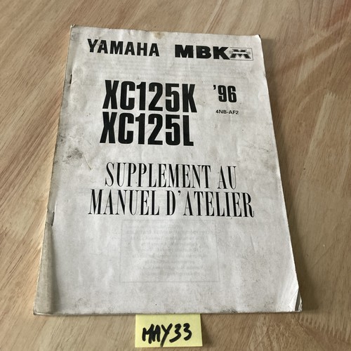 Yamaha mbk xc125 1996 - mbk, k