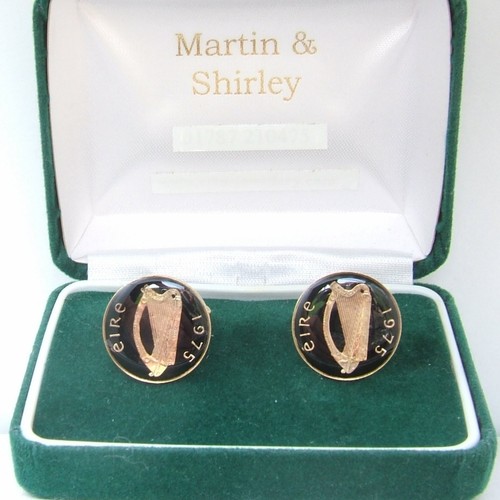 1975 ireland cufflinks made - 1975,