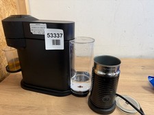 Nespresso Citiz Espresso Coffee Machine with Aeroccino Milk Frother In Black