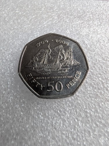 2005 battle trafalgar 50p - 2005, of