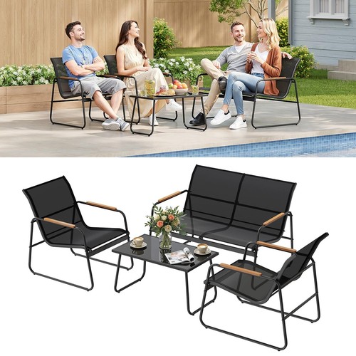 Woltu outdoor sofa set piece - set, 4