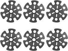 6 PCS Trekking Pole Snow Baskets Snow Ski Mud Basket Pole Tip Removable Mud Ski