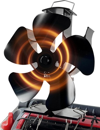 Wood stove fan heat - stove,