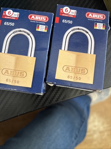 Pair abus brass - of, 65/50
