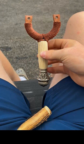 Handmade ivory catapult - handmade,