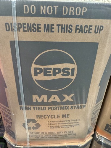 12ltr pepsi max bag box - 12ltr,