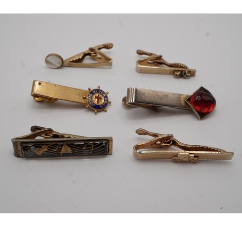 Vintage mens tie clip - clip, lot