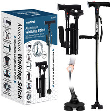 Folding Walking Stick with LED