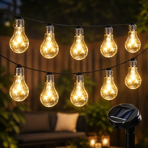 Solar string lights led - lights, 10