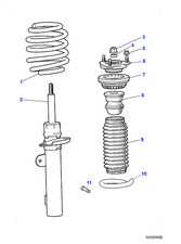 Jaguar Genuine Shock Absorber