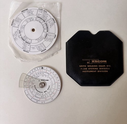 Vtg tescom circular slide - tescom,