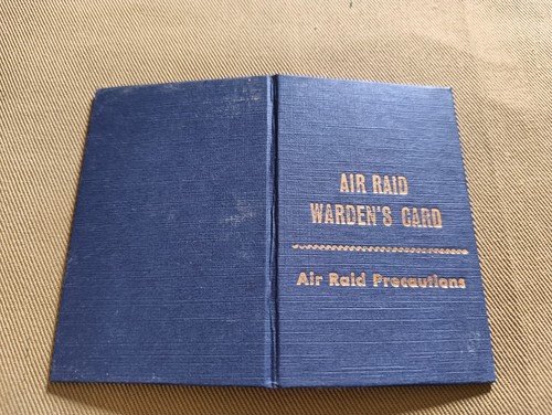 Ww2 arp air - ww2, warden