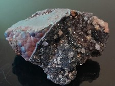 Quartz, Specularite & Iron Pyrite On Hematite West Cumbria Minerals