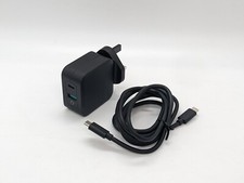 Logik LTC65W24 universal 65W USB Type-C charger mains power adapter cable 1.8m