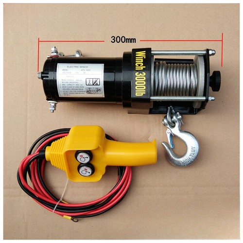 Nylon rope electric winch - winch,, atv