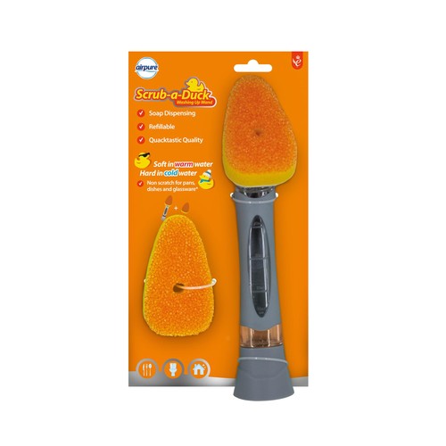 Scrub duck washing wand - a,